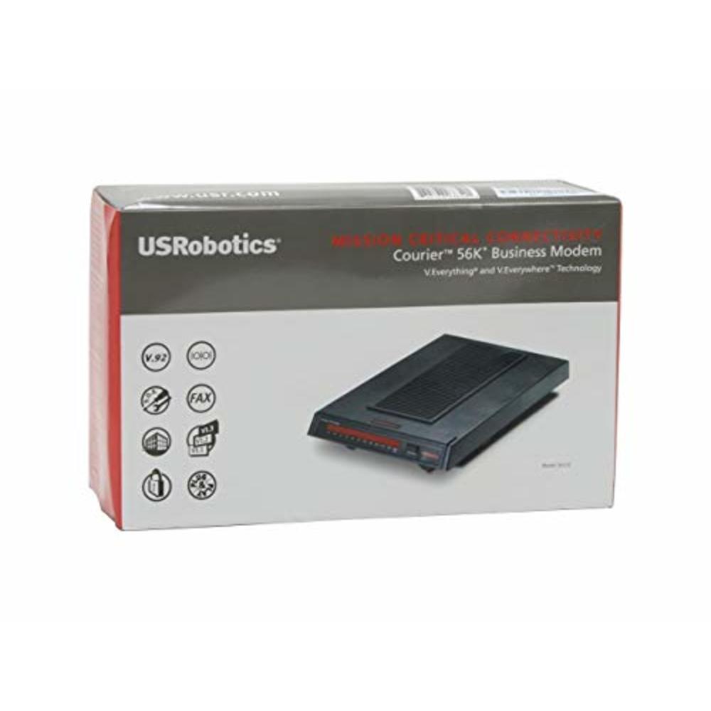 Usrobotics USRobotics Us Robotics Usr Courier 56K V90 V92 External Business Fax ...
