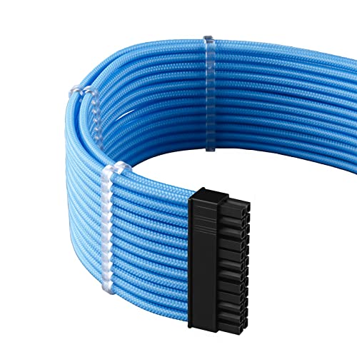 CableMod Rt-Series Pro ModMesh Cable Kit for Asus and Seasonic,Light Blue  [CM-PRTS-FKIT-NKLB-R]