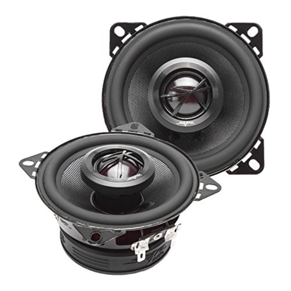 Skar Audio Tx4 4" 120W 2-Way Elite Coaxial Car Speakers, Pair