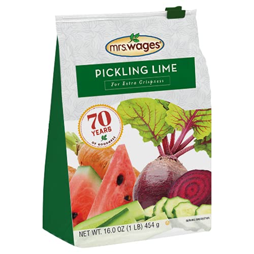 Mrs. Wages Pickling Lime (1-Pound Resealable Bag)