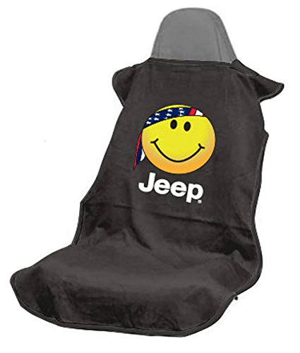 Seat Armour SEATARMOUR Jeep Black Smiley Face Seat Armour