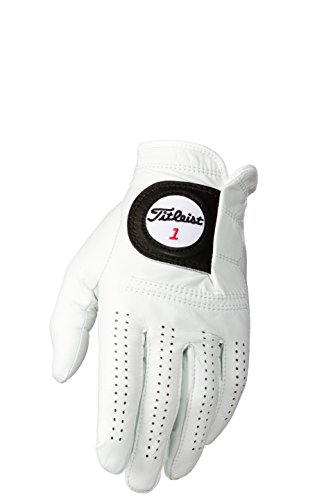Titleist Players Mens LH Pearl, White(Small, Worn on Left Hand)