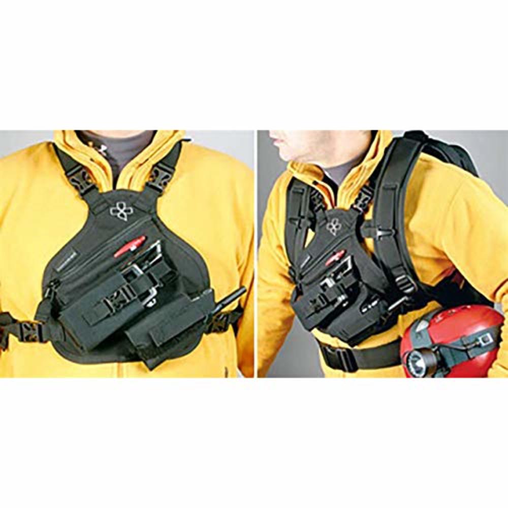 Huelga Drástico Reino RP203 Coaxsher Radio Chest Harness Rig for 2 Way Radio, GPS and Hand Held  Electronics | Ideal for Tactical Search and Rescue, Ski Patr