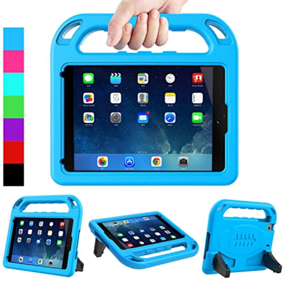 Ledniceker Kids Case For Ipad Mini 1 2 3 4 5 - Light Weight Shock Proof Handle Friendly Convertible Stand Kids Case For Ipad Min
