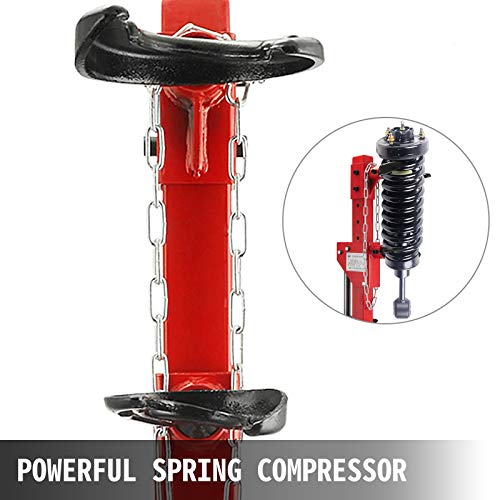 BestEquip 3 Ton Capacity Auto Strut Coil Spring Compressor Tool 6600LB Strut Compressor with 4 Snap Joints Air Hydraulic Tool fo