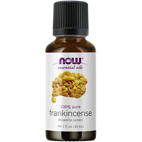 NOW Essential Oils, Frankincense Oil, Centering Aromatherapy Scent, Steam Distilled, 100% Pure, Vegan, Child Resistant Cap, 1-Ou
