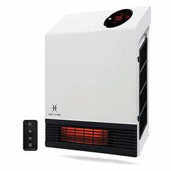 Heat Storm Deluxe Mounted Space Infrared Wall Heater, White