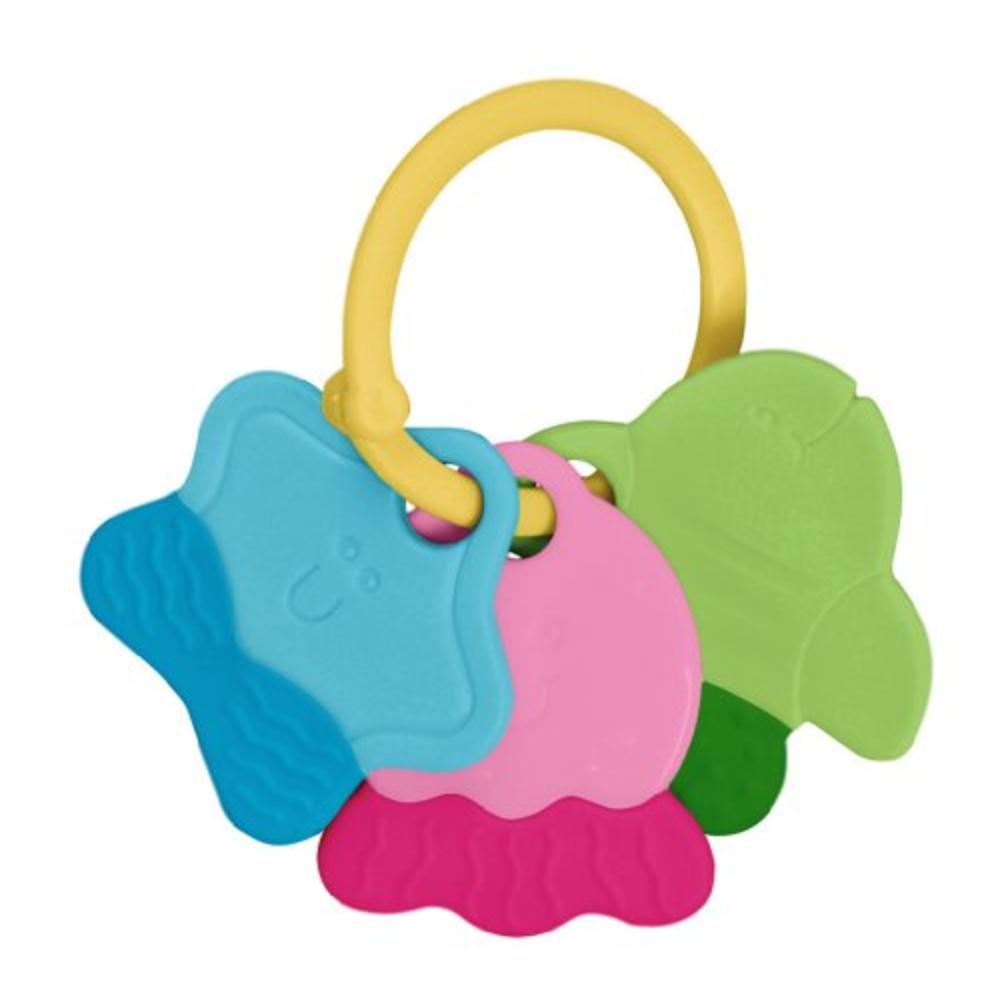 green sprouts Teething Keys | Encourages whole learning | Durable material made from safer plastic, Easy to hold & shake, Playfu