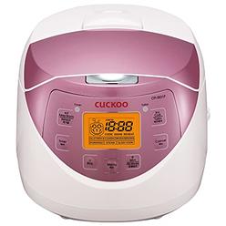 CUCKOO CR-0631F | 6-Cup (Uncooked) Micom Rice Cooker | 8 Menu Options: White Rice, Brown Rice & More, Nonstick Inner Pot, Made i