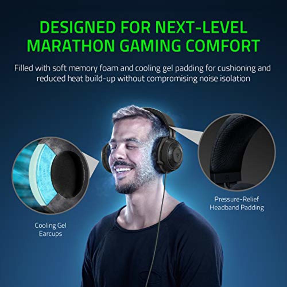 Champagne of Noord Amerika RZ04-02051000-R3U1 Razer Kraken Tournament Edition THX 7.1 Surround Sound  Gaming Headset: Retractable Noise Cancelling Mic - USB DAC - ?For PC, PS4