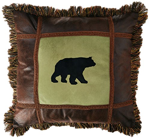 Carstens, Inc Carstens Bear On Pine Pillow