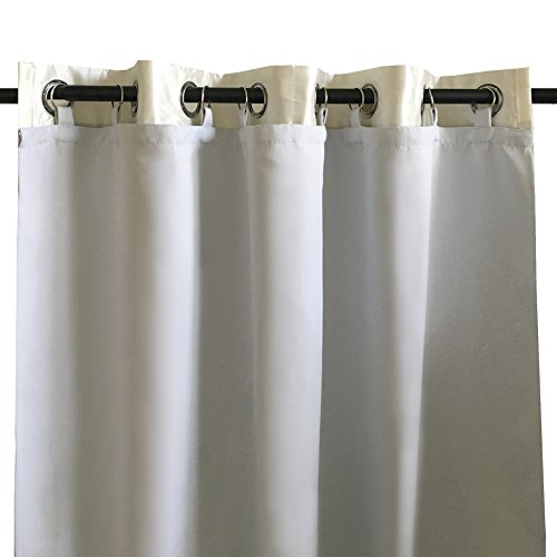 Driftaway Thermal Insulated Blackout Curtain Liner 2 Panels Each Size 50 Inch By 80 Driftaway Thermal Insulated, What Size Curtains For 50 Inch Window
