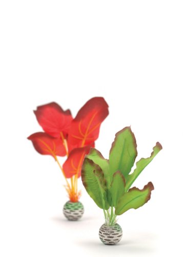 biOrb Silk Plant Set Small Green & red (46099)
