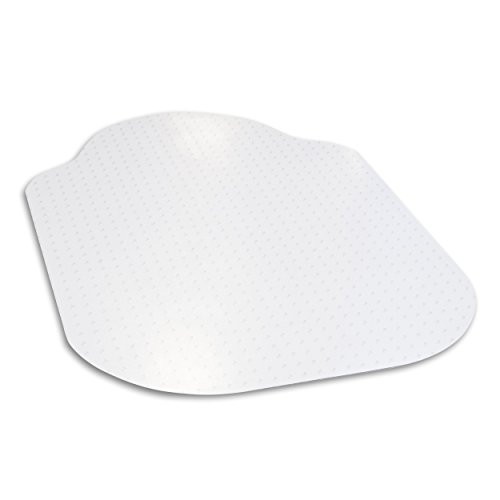 Evolve 36 x 48 Clear Office Chair Mat with Rounded Corners for Low Pile Carpets, Made in The USA, C515003G
