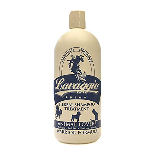 Lavaggio Prima Animal Lovers (For Pets) Herbal Therapy Shampoo & Treatment - Warrior Formula 32 Fl. Oz. (A)