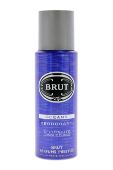 Brut Oceans Deodorant Body Spray by Brut for Men - 6.7 oz Deodorant Spray