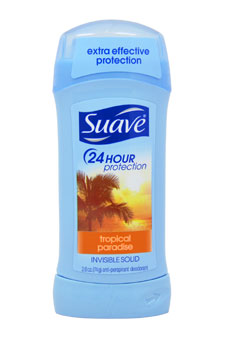 PERF-UBB1462 Suave Invis Sld Deod Trop Size 2.6z Suave Tropical Paradise Invisible Solid Antiperspirant Deodorant
