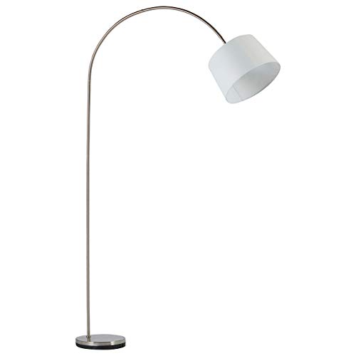 امراة جميلة بخصوص اخترق  Amazon Brand ??Stone & Beam Lily Modern Arc Living Room Floor Lamp With  Light Bulb And Taupe Shade - 83 x 15 x 53 - 60 Inches, S