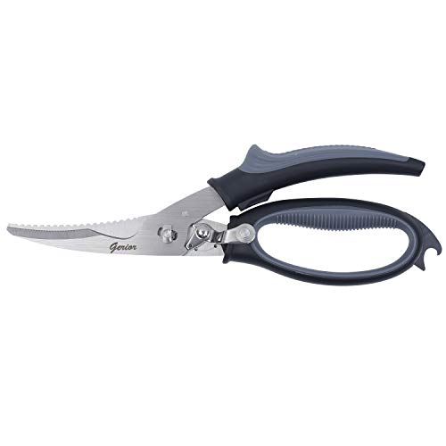 Gerior Spring Loaded Poultry Shears - Heavy Duty Kitchen Scissors for  Cutting Chicken, Poultry, Game, Bone, Meat - Chopping Food