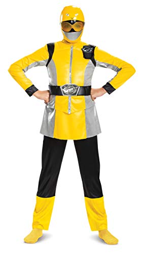 Disguise Yellow Ranger Beast Morpher Deluxe Girls Costume, L (10-12)