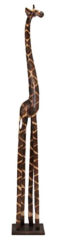 Deco 79 Wood Giraffe, 79 by 12-Inch