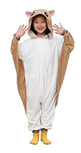 Tyler Perry Kids Animal Onesie Pajamas Christmas Flying Squirrel Cosplay  Halloween Costume