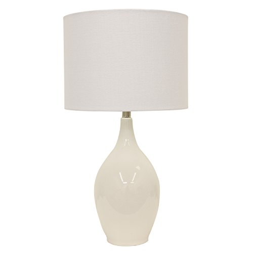 Decor Therapy Tl15460 Table Lamp, High Gloss White
