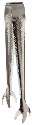 Adcraft TBL-7 Stainless Steel Claw-Style Ice Tongs, 8" Overall Length