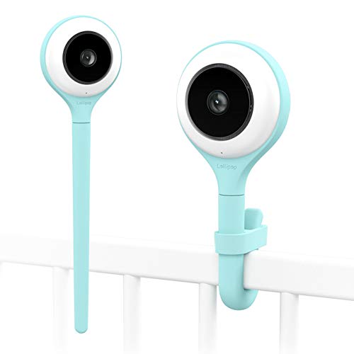 Lollipop Baby Monitor with True Crying Detection (Turquoise) - Smart WiFi Baby Camera - Camera with Video, Audio and Sleep Track