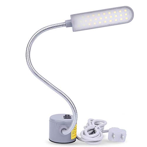 Eviswiy Sewing Machine Light Led Lighting 30leds 6 Watt Multifunctional Flexible Gooseneck Arm Work Lamp With Magnetic Mountin Eviswiy Sewing Machine Light Led, Gooseneck Arm Machine Lights