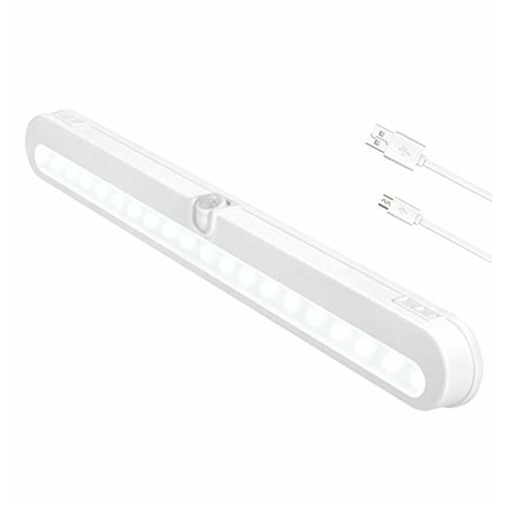 BLS Led Closet Light, Bls Rechargeable Motion Sensor Light Strip Battery Operated Lights Super Bright Cordless For Kitchen Under Cab