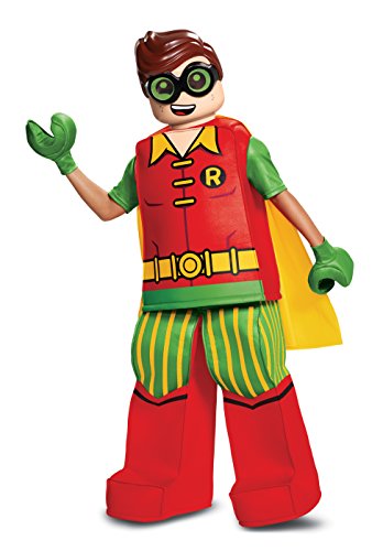 Disguise Robin Prestige Child Costume, Red, Size/(4-6)