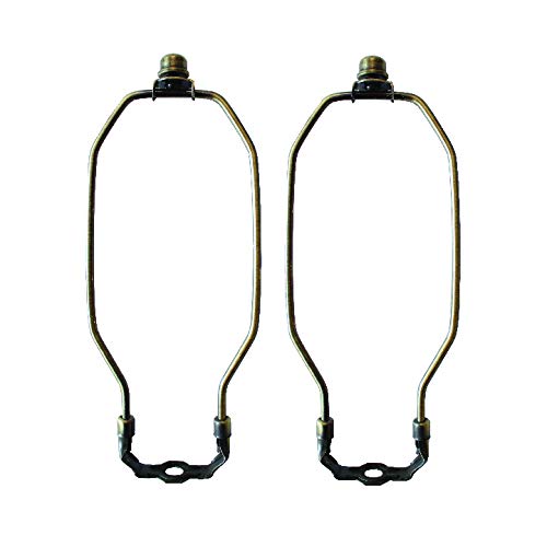 Generic Complete Lamp Harp Set 12 For Shade Attachment Antique Brass Lamps Include Lamp Harp For Shade Attachment, How Tall Should A Lamp Harp Be
