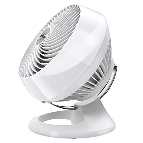 Vornado 660 Large Whole Room Air Circulator Fan with 4 Speeds and 90-Degree Tilt, 660-Large, White