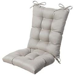 The Gripper Non-Slip Omega Jumbo Rocking Chair Cushions Set, Seat and SeatBack Pads, 1, Gray