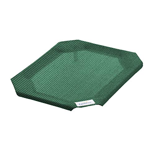 Coolaroo Replacement Cover, The Original Elevated Pet Bed By Coolaroo, Small, Brunswick Green