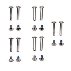 Super Ma 10 pcs Inline Skate Replacement Bearings Skating Screws OD 6mm Roller Blades Replacement Skate Wheel Axles