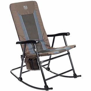 TRFCH012EAB Timber Ridge Camping Rocking Chair Padded Folding Lawn ...