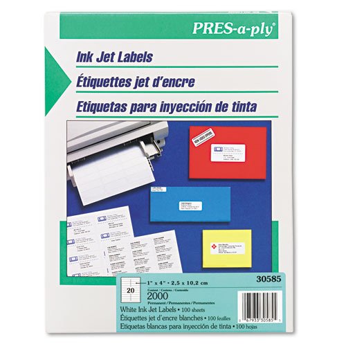 Avery inkjet mailing labels