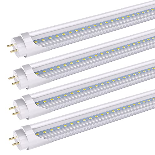 mount Endeløs malm ROMWISH 3FT LED Tube Light, 14W(30W Equiv), 1600LM High Bright T8 LED Light  Bulbs, 5000K Daylight, Require Ballast Bypassing, Double End