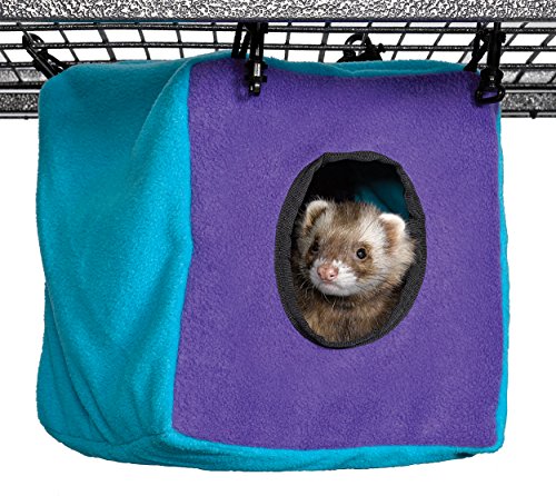 MidWest Homes for Pe Ferret Nation Cozy Cube For Ferret Nation & Critter Nation Small Animal Cages | Measures 8.5L X 8.5W X 9H - Inches