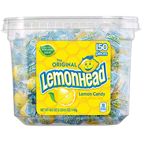 Lemonhead Candy 150 Count Tub