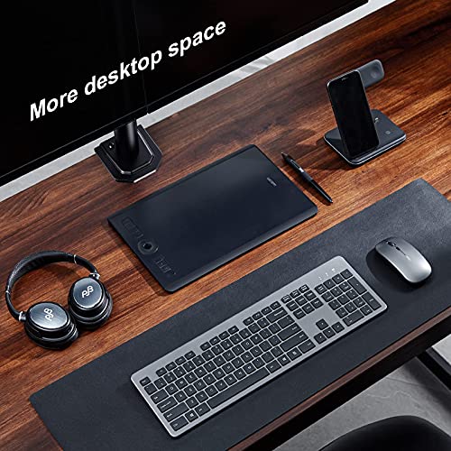 Huanuo Dual Monitor Stand For 13-27 Inch Screens, Heavy Duty Fully Adjustable Monitor Desk Mount, Vesa Mount With C Clamp, Each 