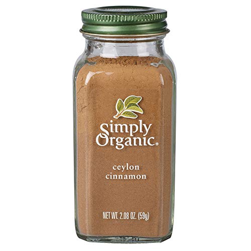 Simply Organic Ground Ceylon Cinnamon, Certified Organic, Vegan | 2.08 Ounce | Cinnamomum Verum J. Presl