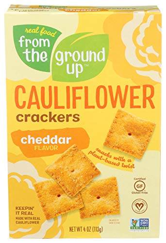 From the Ground Up - Cauliflower Crackers Cheddar - 4 oz.
