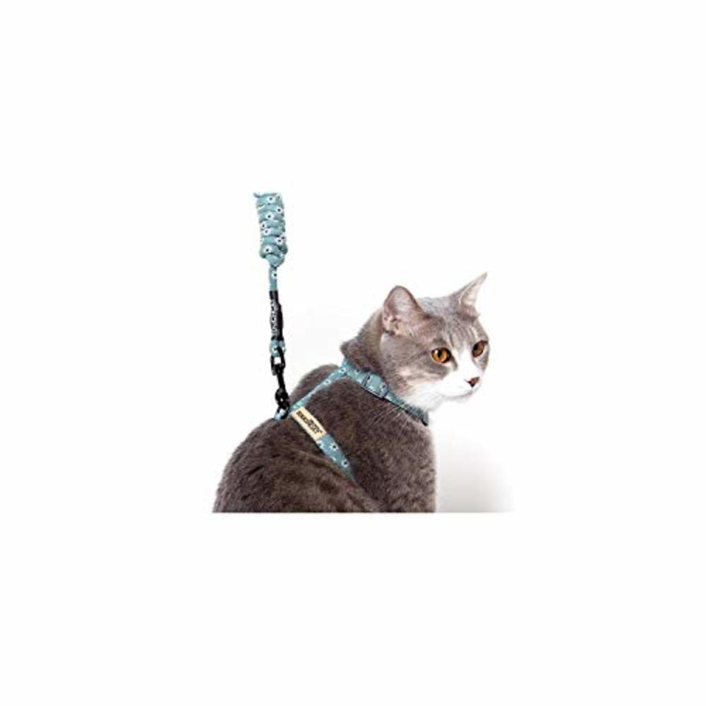 Touchcat Radi-Claw Durable Cable Cat Harness And Leash Combo, Small, Pink