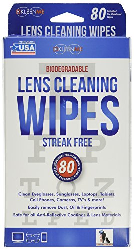 Shieldme Lens Sunglasses Camera Computer Cleaning Wipes 80 Count Black 6080