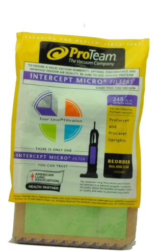 Proteam Proforce, Procare Vac Bags 481714, 103483