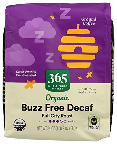 365 By Whole Foods Market, Coffee Decaf Morning Blend Organic Ground, 24 Ounce
