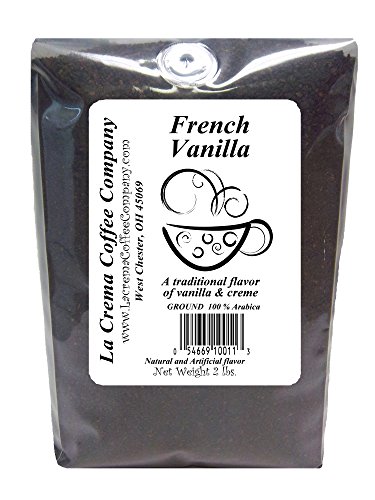 La Crema Coffee French Vanilla, 2-Pound Package